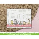 Lawn Fawn, clear stamp, say what? pets