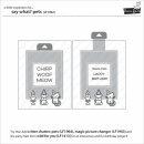 Lawn Fawn, clear stamp, say what? pets