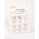Chibi Lights, White LEDs MegaPack, 30 LED Circuit Sticker