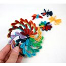 Karen Marie Klip: Quilling Papierstreifen MIX Flammender...