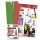 Karen Marie Klip: Quilling Papierstreifen Mix Flower Girls, Red w/dots , 3,5,10&25 x450mm