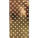 Verzierwachsplatte 100x200mm - Punkte glitter/gold (1...