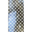 Verzierwachsplatte 100x200mm - Punkte glitter/silber (1...