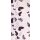 Verzierwachsplatte 100x200mm - Farfalle weiss/fuchsia (1 Stück)