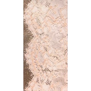 Verzierwachsplatte 100x200mm - Pizzo pink (1 Stück)