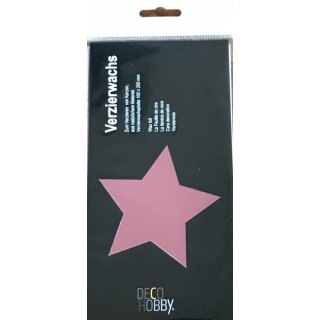 Verzierwachsplatte 100x200mm - Metallic - pink (1...