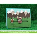 Lawn Fawn, lawn cuts/ Stanzschablone, stitched mountain borders
