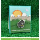 Lawn Fawn, lawn cuts/ Stanzschablone, stitched mountain borders