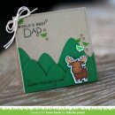 Lawn Fawn, lawn cuts/ Stanzschablone, stitched mountain borders