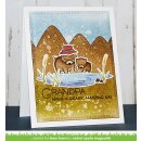 Lawn Fawn, lawn cuts/ Stanzschablone, stitched mountain borders