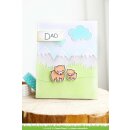 Lawn Fawn, lawn cuts/ Stanzschablone, stitched mountain borders