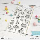 Mama Elephant, clear stamp, Beach Chickies
