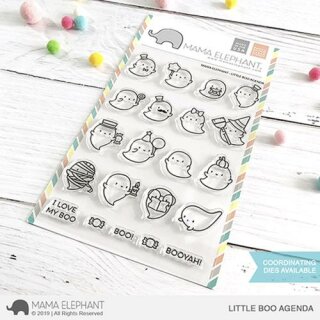 Mama Elephant, clear stamp, Little Boo Agenda