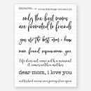 Picket Fence Studios, Clear Stempel, The Best Mom I Know