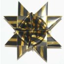 Fr&ouml;belsterne, Papierstreifen gold/schwarz, 20 Streifen, 25mm x 700mm