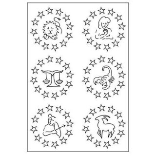 Stempel Clear, "Sternzeichen 4", A7