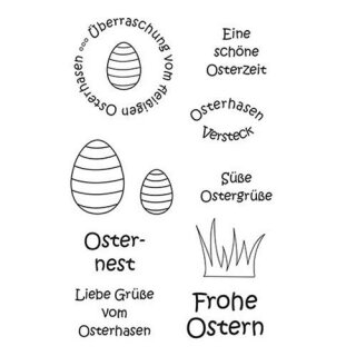 Stempel Clear, "Ostern 4", A7