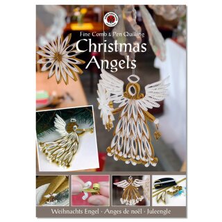 Karen Maries Christmas Angels Comb & Pen Quilling...