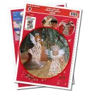 Quilling Template, Christmas Angels Large Extra Template
