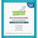 Lawn Fawn, Acryl-Stempelblock, 4"x5" grip block...