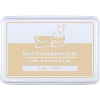 Lawn Fawn, lawn fawndamentals, premium dye ink pad, 55x85mm, sugar cookie
