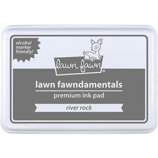 Lawn Fawn, lawn fawndamentals, premium ink pad, 55x85mm, river rock