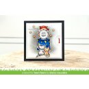 Lawn Fawn, clear stamp, fortune teller tabby