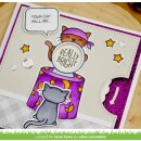 Lawn Fawn, clear stamp, fortune teller tabby