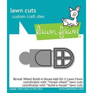 Lawn Fawn, lawn cuts/ Stanzschablone, reveal wheel build-a-house add-on