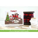 Lawn Fawn, clear stamp, ho-ho-holidays