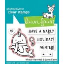 Lawn Fawn, lawn cuts/ Stanzschablone, winter narwhal