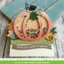 Lawn Fawn, lawn cuts/ Stanzschablone, stitched pumpkin frame