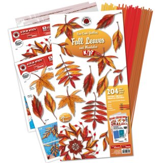 Karen Marie Klip: Fall Leaves & Mandala Quilling Kit