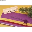 Butterer, Stempel "Fr&ouml;hliche Weihnachten", 3x10cm