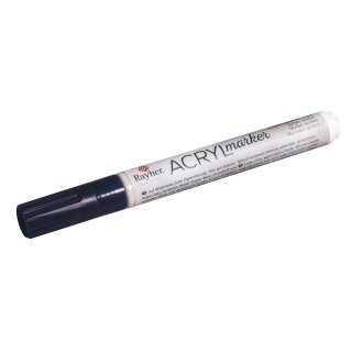 Acryl-Marker, violett, Rundspitze 2-4 mm, mit Ventil
