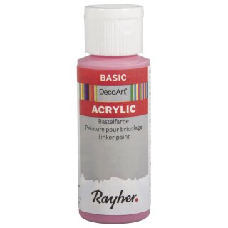 Acrylic-Bastelfarbe, pink, Flasche 59 ml