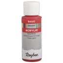 Acrylic-Bastelfarbe, hellrot, Flasche 59 ml