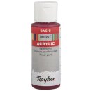 Acrylic-Bastelfarbe, weinrot, Flasche 59 ml