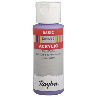 Acrylic-Bastelfarbe, flieder, Flasche 59 ml