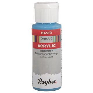 Acrylic-Bastelfarbe, lagune, Flasche 59 ml