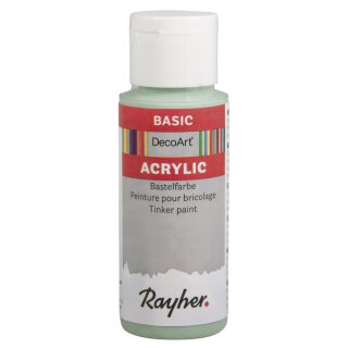 Acrylic-Bastelfarbe, meergrün, Flasche 59 ml