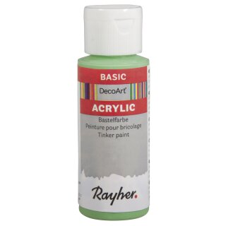 Acrylic-Bastelfarbe, maigrün, Flasche 59 ml