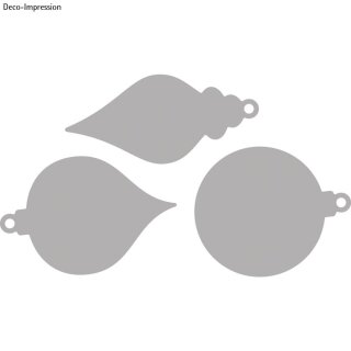 Rayher Stanzschablonen Set ("deep edge"): Xmas,...