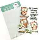 Gerda Steiner Designs, Owl Rather Be With You 4x6 Clear...