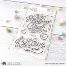Mama Elephant, clear stamp, Written in Snow