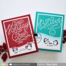 Mama Elephant, clear stamp, Written in Snow