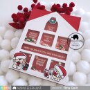 Mama Elephant, clear stamp, Mini Merry Messages