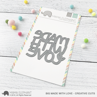 Mama Elephant, Creative Cuts/ Stanzschablone, Big Made With Love