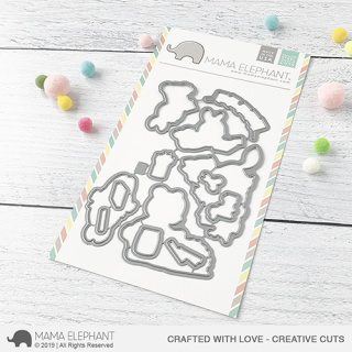 Mama Elephant, Creative Cuts/ Stanzschablone, Crafted With Love