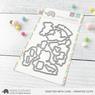 Mama Elephant, Creative Cuts/ Stanzschablone, Crafted...